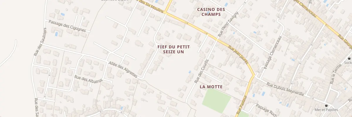 Plan du 32 Rue des Six Moulins à Marennes-Hiers-Brouage