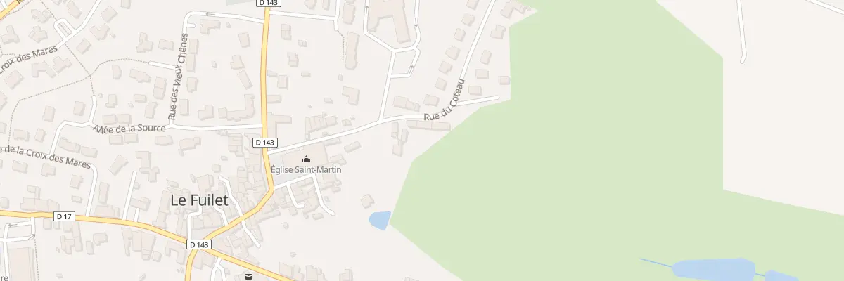 Plan du 4 Rue du Coteau (Le Fuilet ) à Montrevault-sur-Èvre