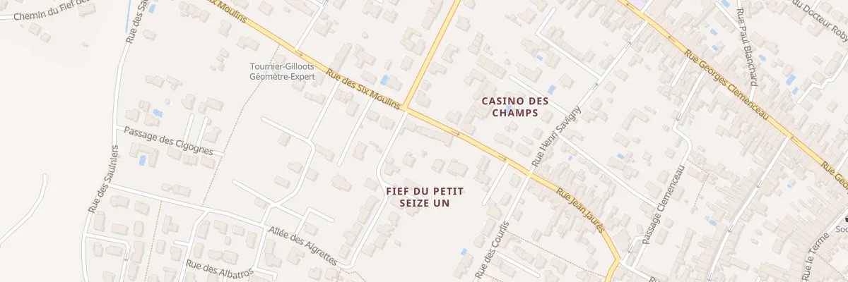Plan du 28 Rue des Six Moulins à Marennes-Hiers-Brouage