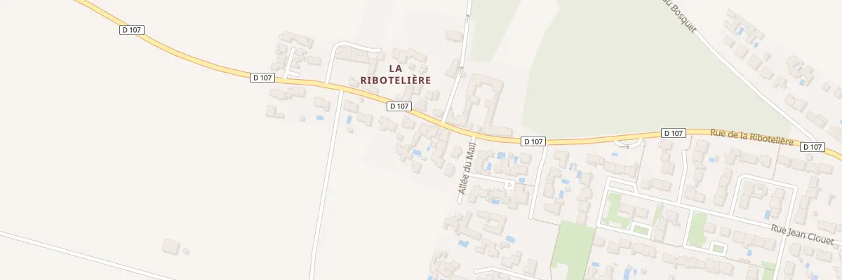 Plan du 19 Rue de la Riboteliere à Saint-Xandre