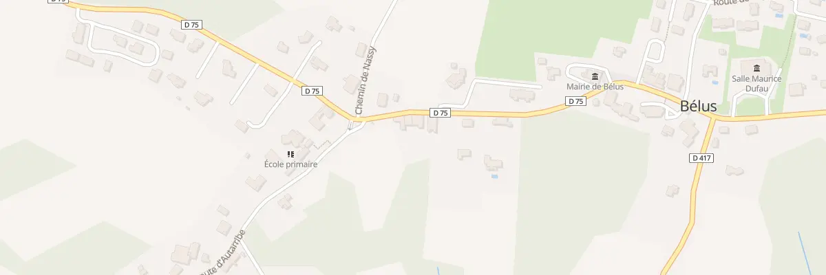 Plan du 359 Rte du Moulin à Vent à Bélus