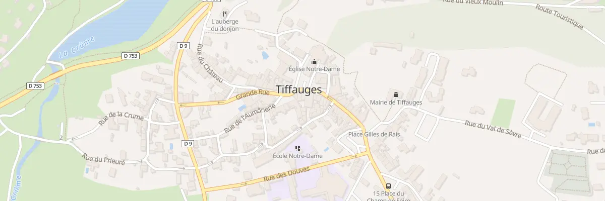 Plan du 22B Gr Grande Rue à Tiffauges