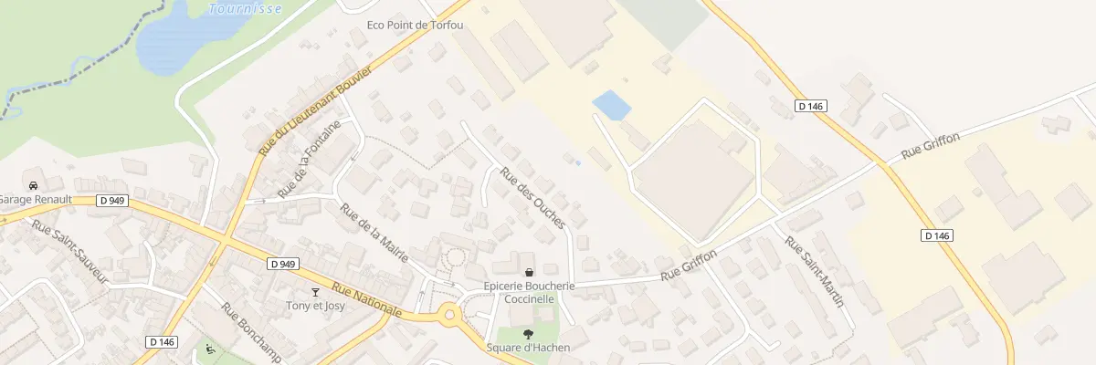 Plan du 10 Rue des Ouches (Torfou) à Sèvremoine