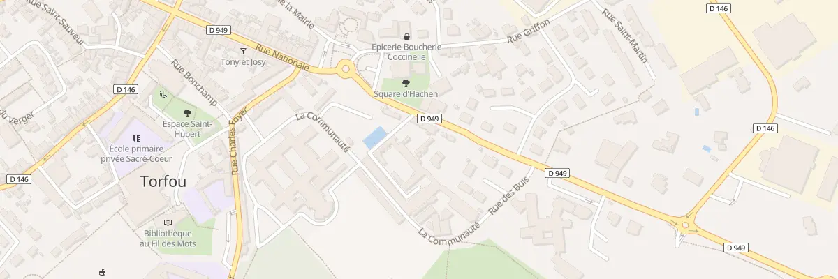 Plan du 76 Rue Nationale (Torfou) à Sèvremoine