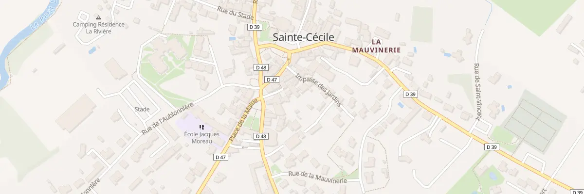 Plan du 6 Imp des Sabotiers à Sainte-Cécile