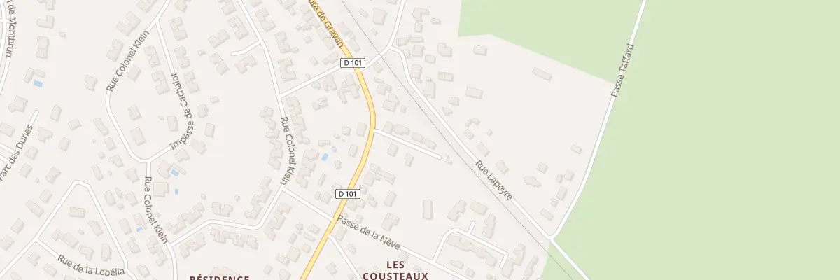 Plan du 32T Rte de Grayan à Soulac-sur-Mer
