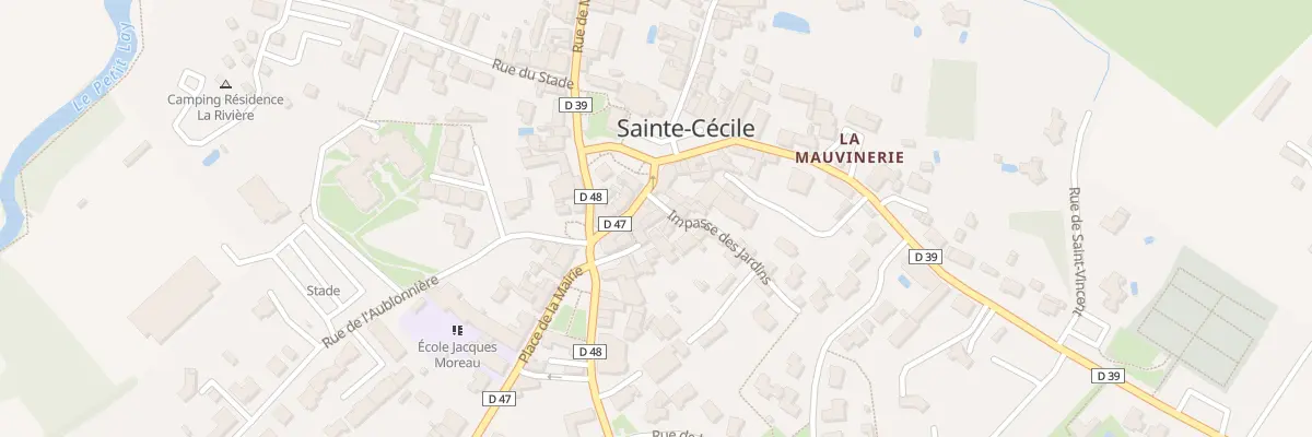 Plan du 2 Imp des Jardins à Sainte-Cécile