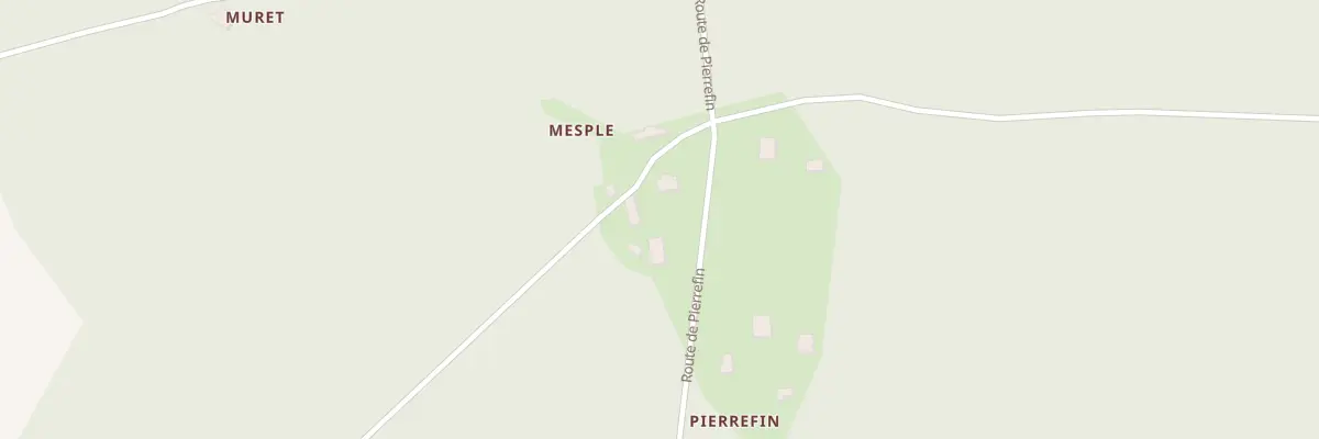 Plan du 271 Pierrefin à Mézos
