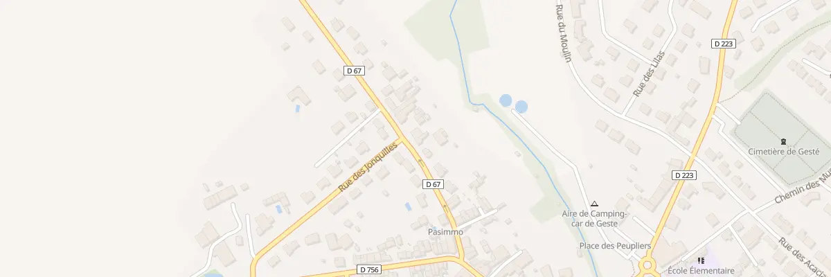 Plan du 34 Rue de la Loire (Geste) à Beaupréau-en-Mauges