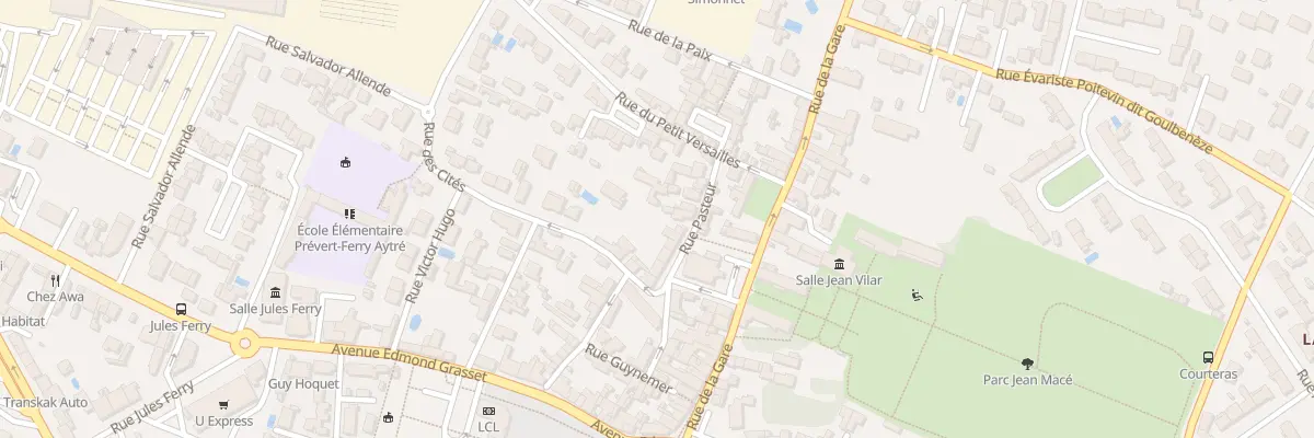 Plan du 5 Rue Pasteur à Aytré