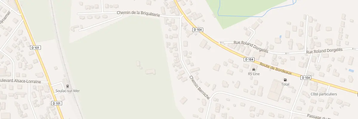Plan du 13 Che Berniche à Soulac-sur-Mer