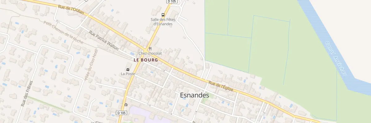 Plan du 17 Rue de l’Eglise à Esnandes