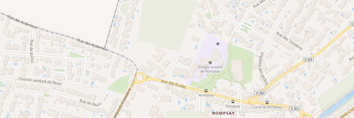 Plan du 7 Rue des Ecoles à Périgny