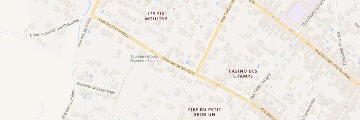 Plan du 11 Rue des Six Moulins à Marennes-Hiers-Brouage