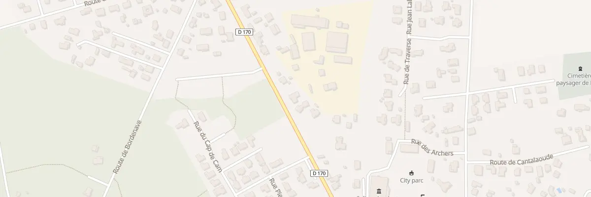 Plan du 265 Av Emile Despax à Mées