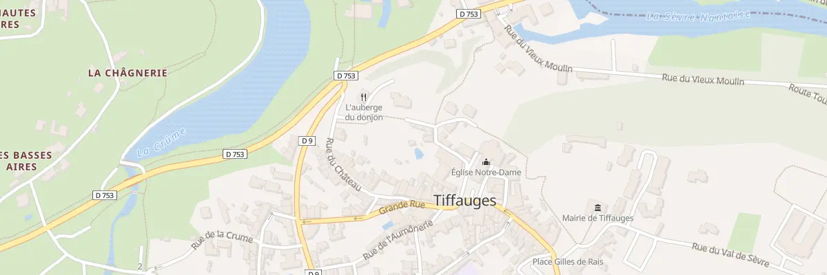 Plan du 2 Che des Remparts à Tiffauges