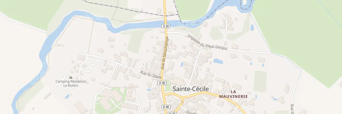 Plan du 6 Rue de mouchamps à Sainte-Cécile