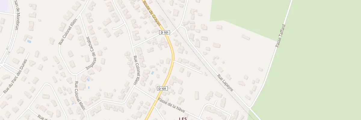 Plan du 32 Rte de Grayan à Soulac-sur-Mer