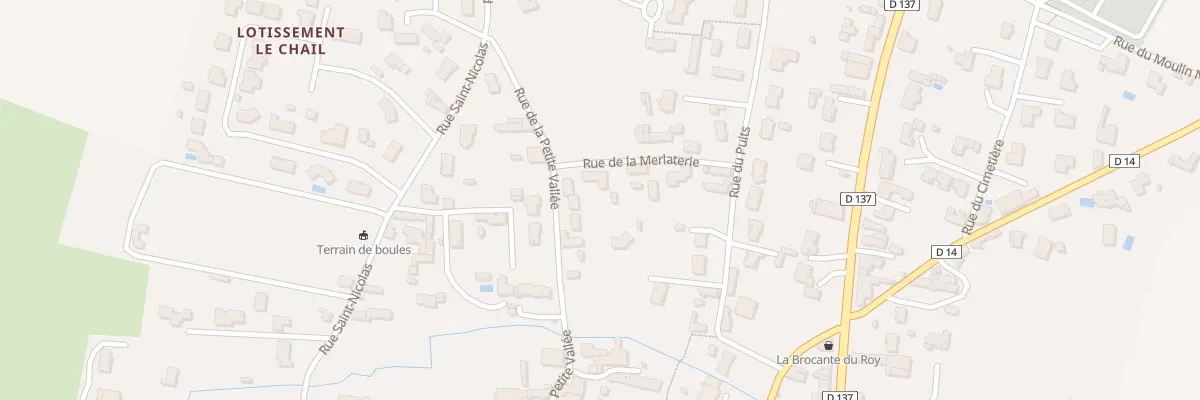 Plan du 2 Rue de la merlaterie à Sainte-Gemme-la-Plaine
