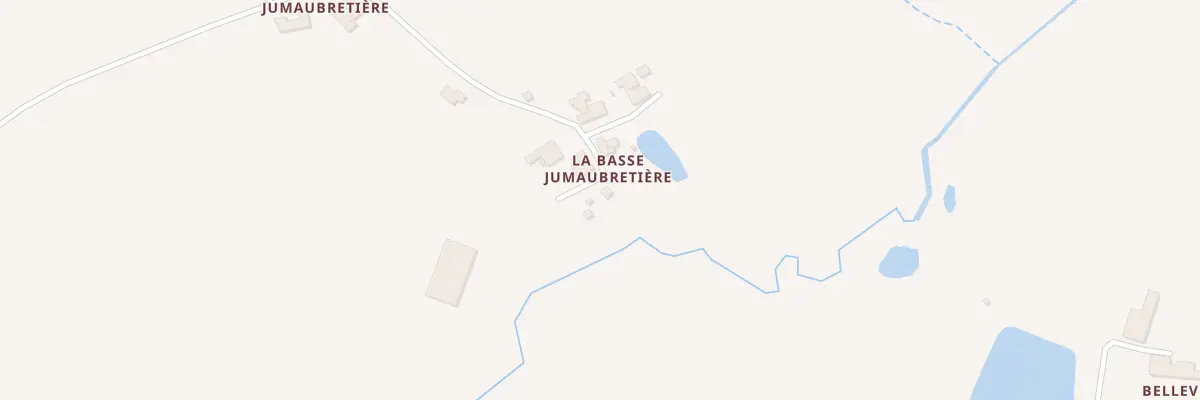 Plan du 6 La Basse Jumaubretière à Beaurepaire