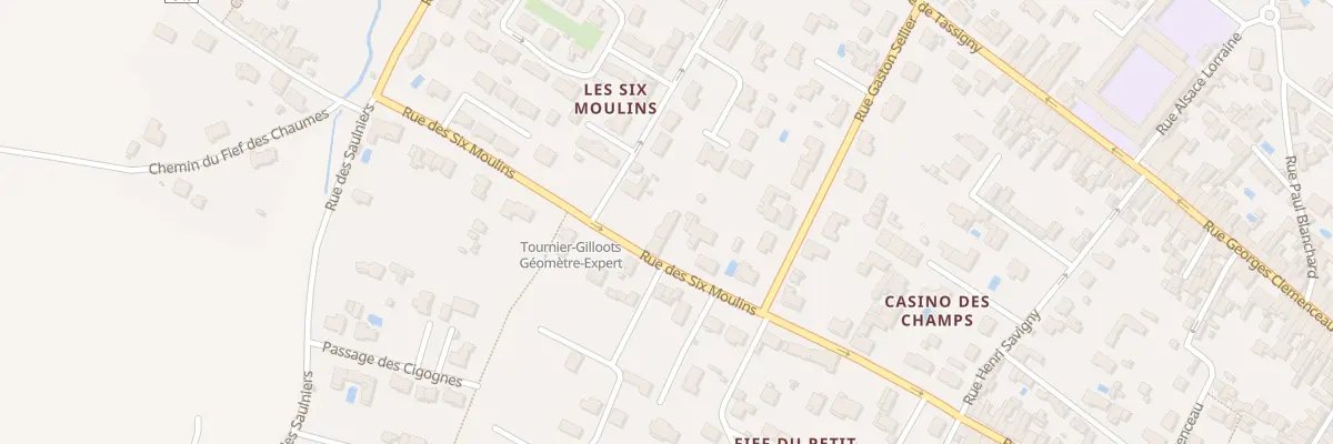 Plan du 7 Rue des Six Moulins à Marennes-Hiers-Brouage