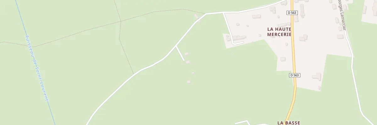 Plan du 13 Rue des Lavandières à Coulouvray-Boisbenâtre