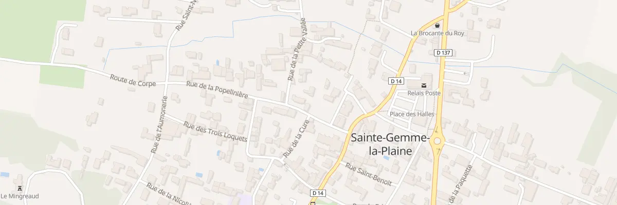 Plan du 21 Rue de la popelinière à Sainte-Gemme-la-Plaine