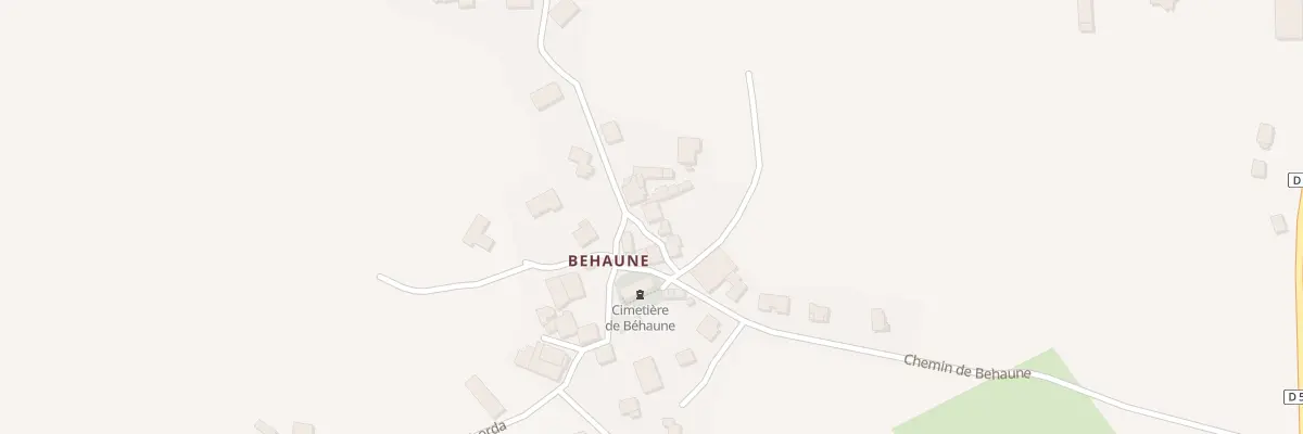 Plan du 7137 Behaune Nord à Lantabat