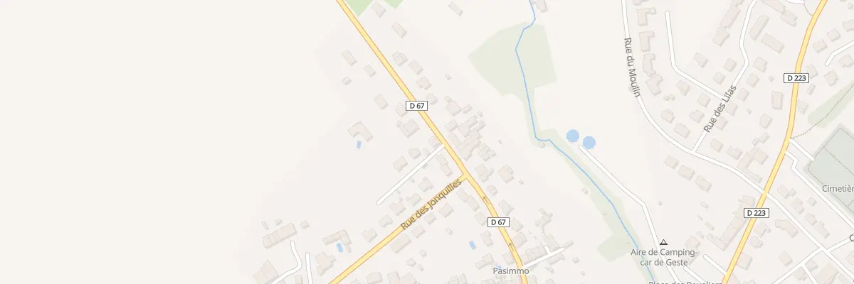 Plan du 33 Rue de la Loire (Geste) à Beaupréau-en-Mauges