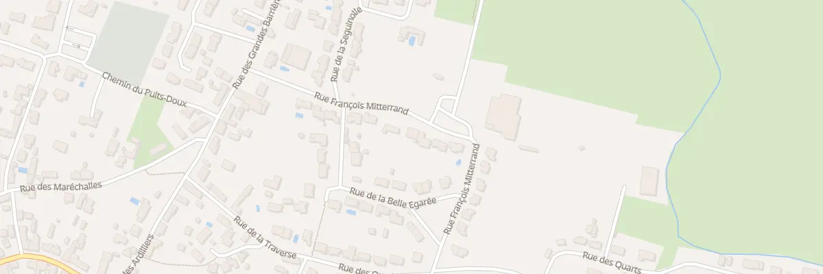 Plan du 12 Rue Francois Mitterand à Champagné-les-Marais