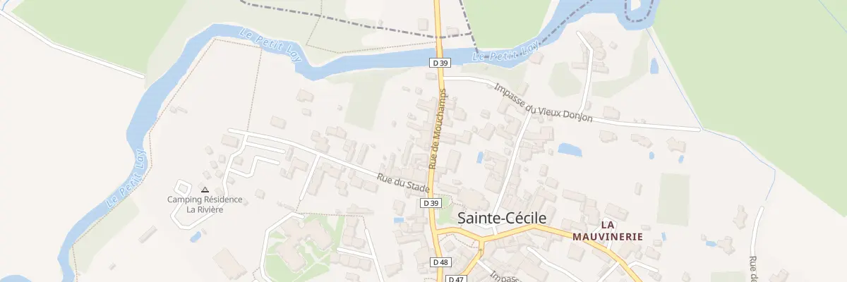 Plan du 7 Rue de mouchamps à Sainte-Cécile