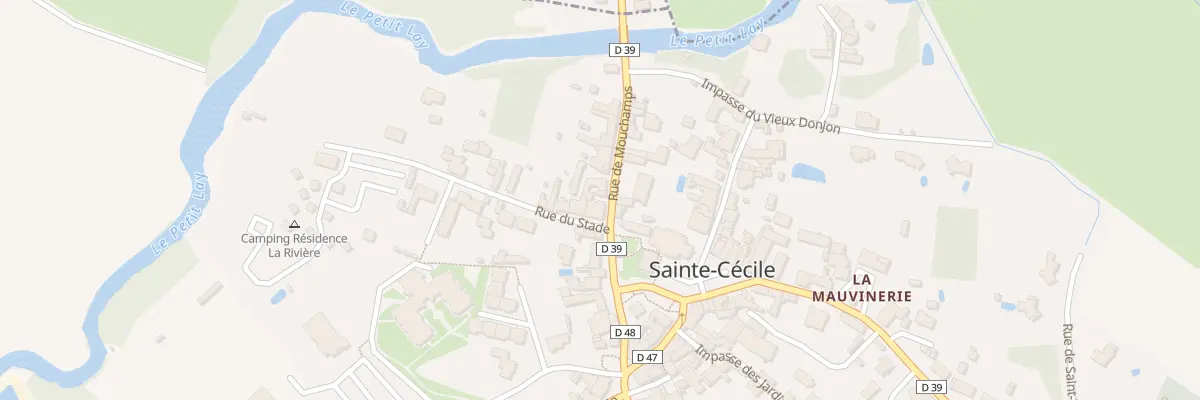Plan du 3 Rue de mouchamps à Sainte-Cécile