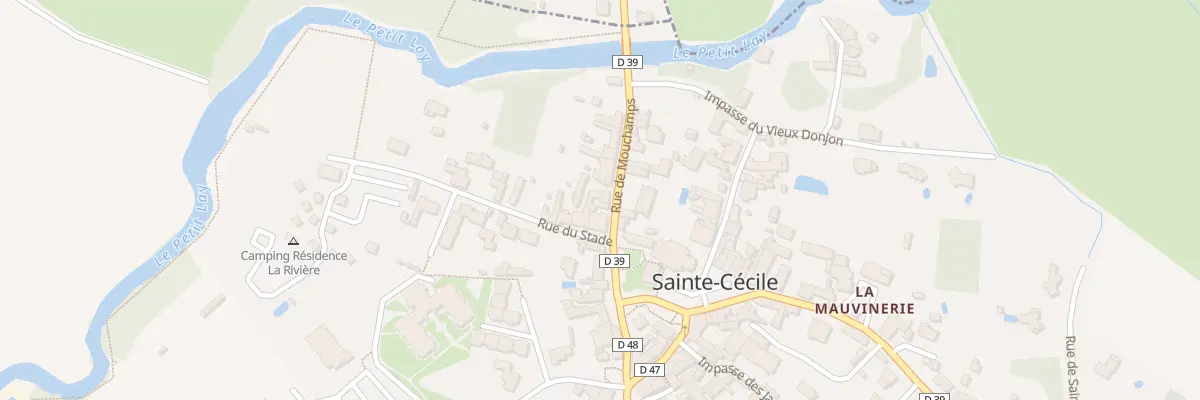Plan du 5 Rue de mouchamps à Sainte-Cécile