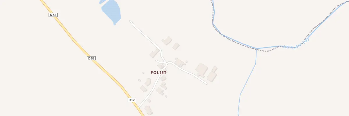 Plan du 140 Foliet à Bournezeau