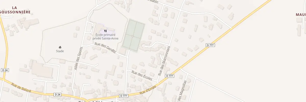 Plan du 15 Rue des Camélias à Saint-M’Hervé
