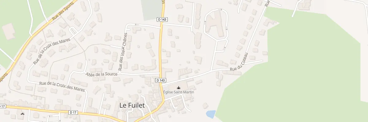 Plan du 3 Rue du Coteau (Le Fuilet ) à Montrevault-sur-Èvre