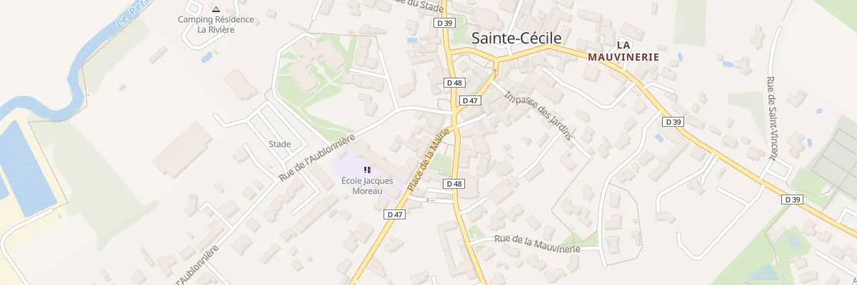 Plan du 6 Pl de la Mairie à Sainte-Cécile