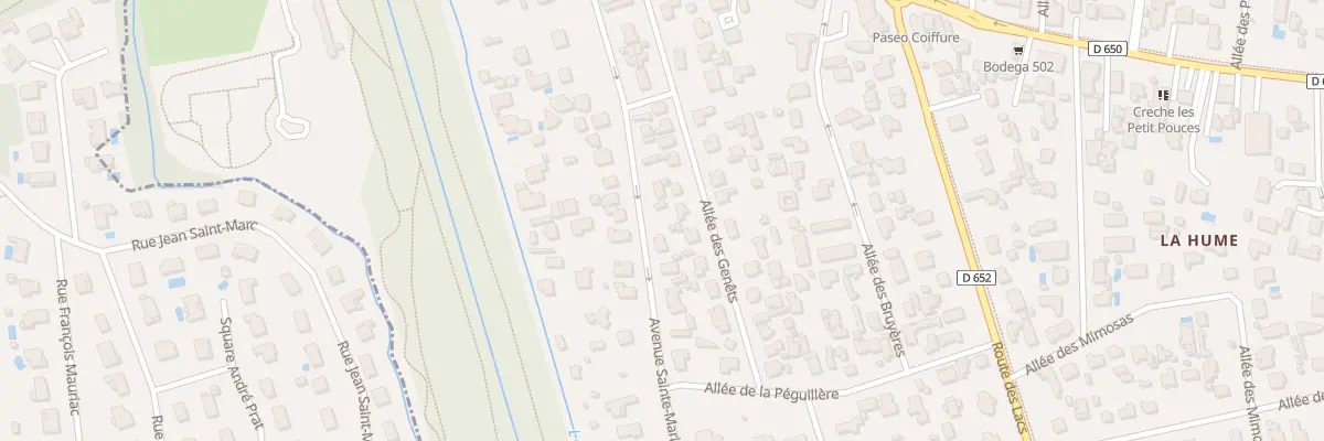 Plan du 21 Av Sainte-marie à Gujan-Mestras