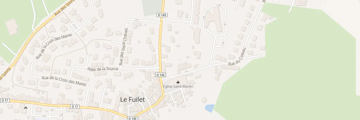 Plan du 1 Rue du Coteau (Le Fuilet ) à Montrevault-sur-Èvre