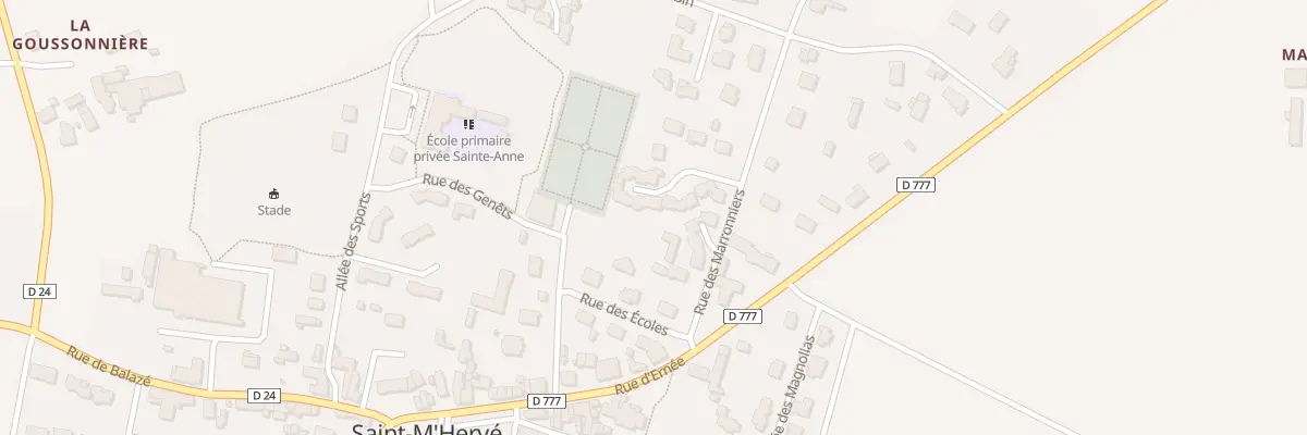 Plan du 17 Rue des Camélias à Saint-M’Hervé
