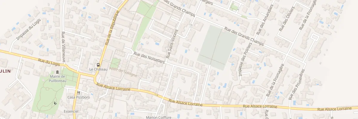 Plan du 8 Rue de Champagne à Puilboreau