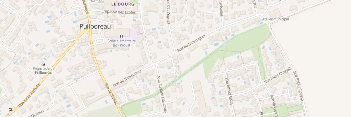 Plan du 18A Rue Beausejour à Puilboreau