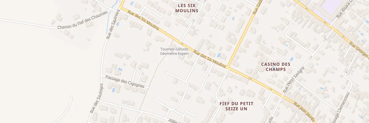 Plan du 16A Rue des Six Moulins à Marennes-Hiers-Brouage