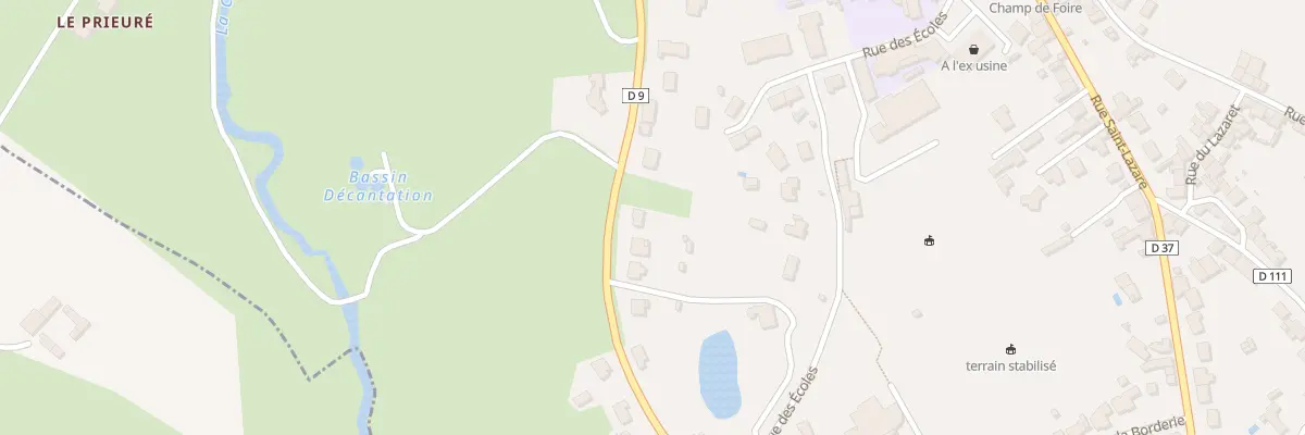Plan du 13C Rue du puy pele à Tiffauges