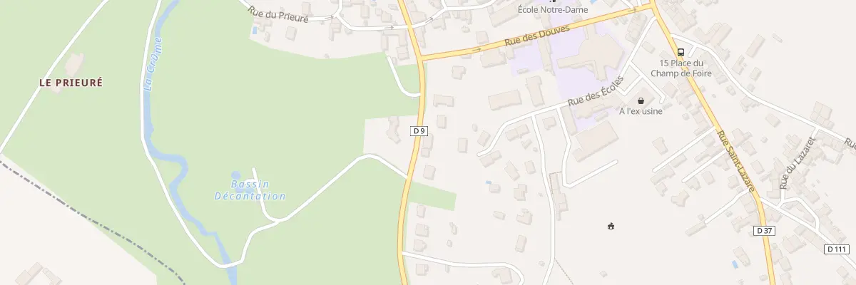 Plan du 11 Rue du puy pele à Tiffauges