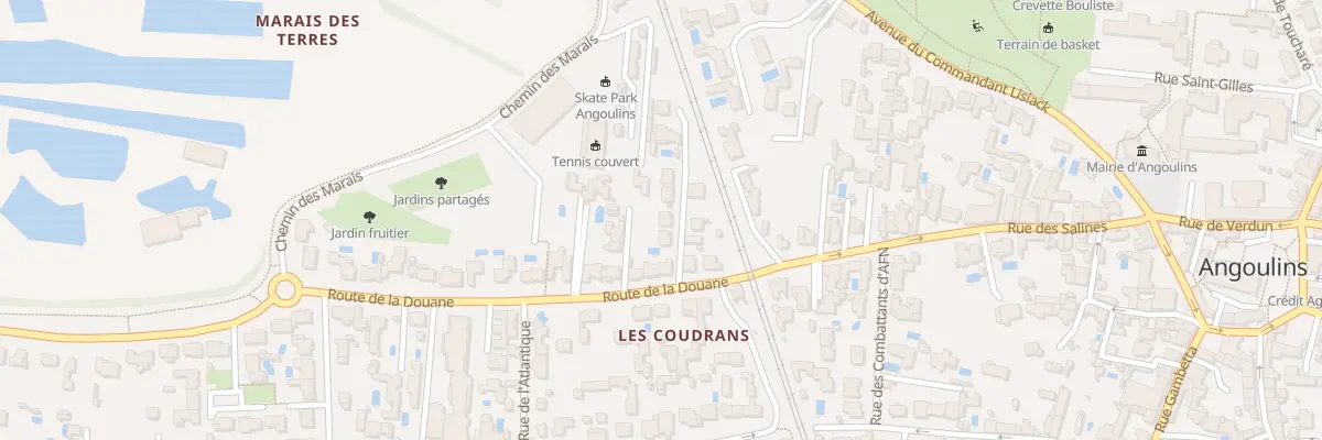 Plan du 6C Rte de la Douane à Angoulins