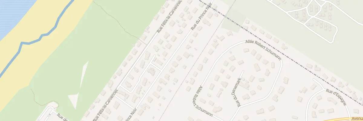 Plan du 23 Rue du Prince Noir à Soulac-sur-Mer