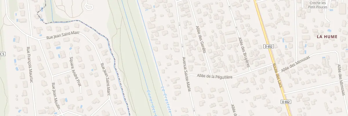 Plan du 32 Av Sainte-marie à Gujan-Mestras