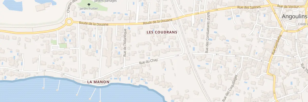 Plan du 16 Rue du Chay à Angoulins