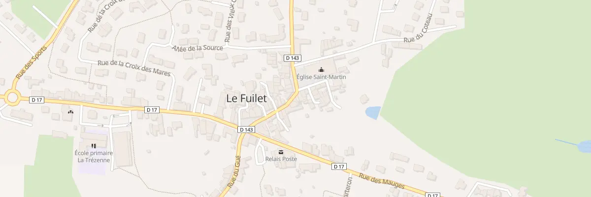 Plan du 12 Rue Saint Martin (Le Fuilet) à Montrevault-sur-Èvre